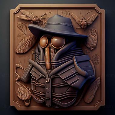 3D model Detective agency Nimble bug game (STL)